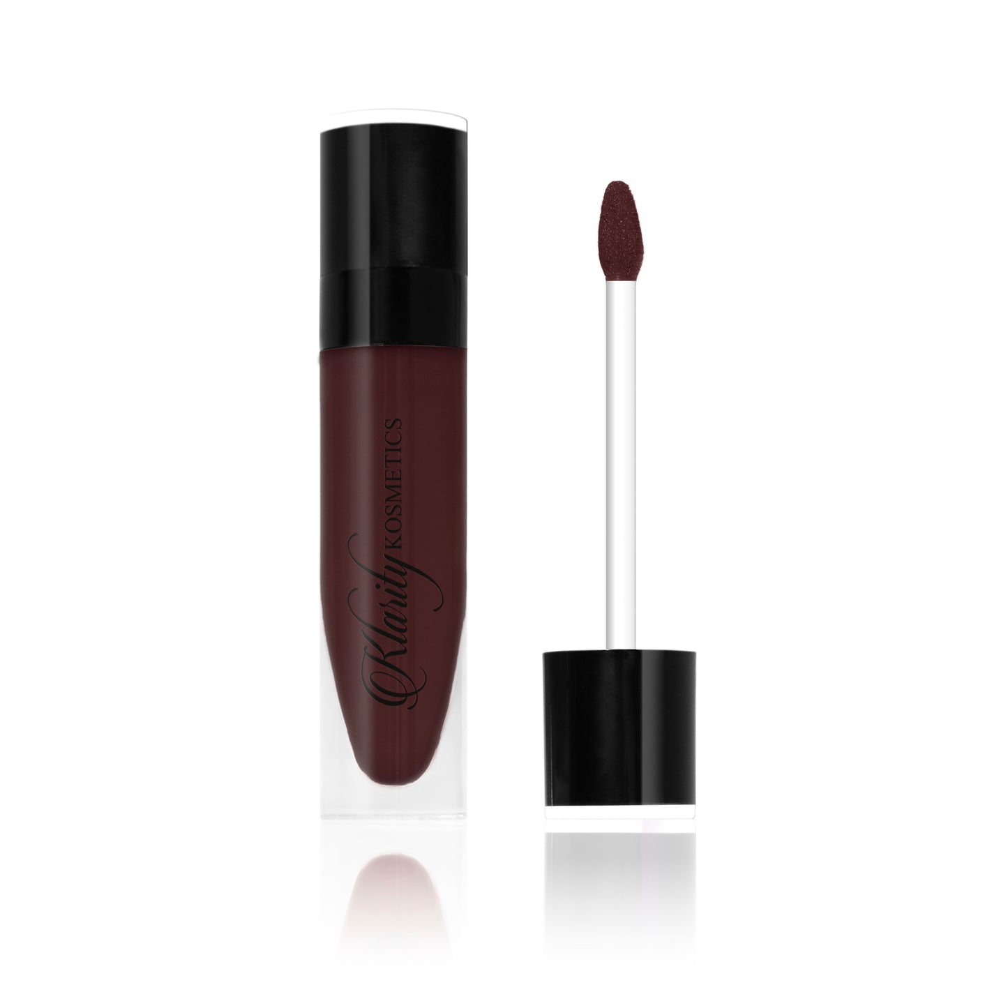 BALCK BURGUNDY RED LIPSTICK