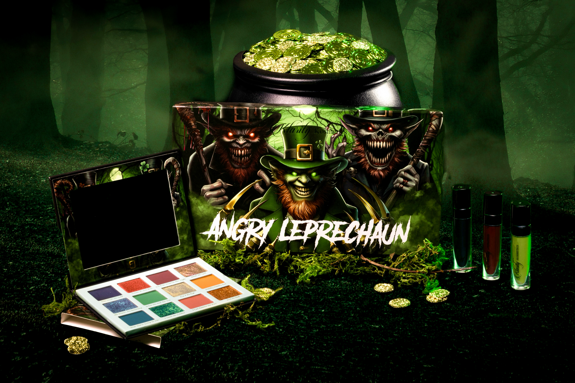 Load video: ANGRY LEPRECHAUN PALETTE